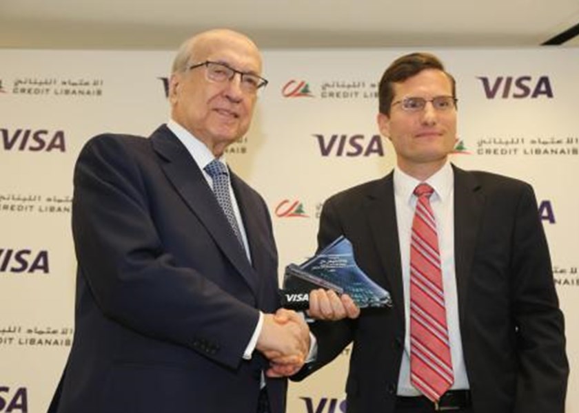 Visa International recognizes Dr. Joseph Torbey Chairman General Manager of Credit Libanais Group with the prestigious “Lifetime Achievement Award”.
