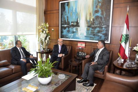 خلال زيارة المدير العام للامن العام اللواء عباس ابراهيم