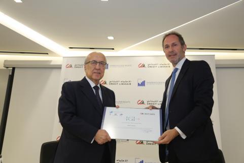Group Credit Libanais becomes signatory of the “Investors for Governance &...