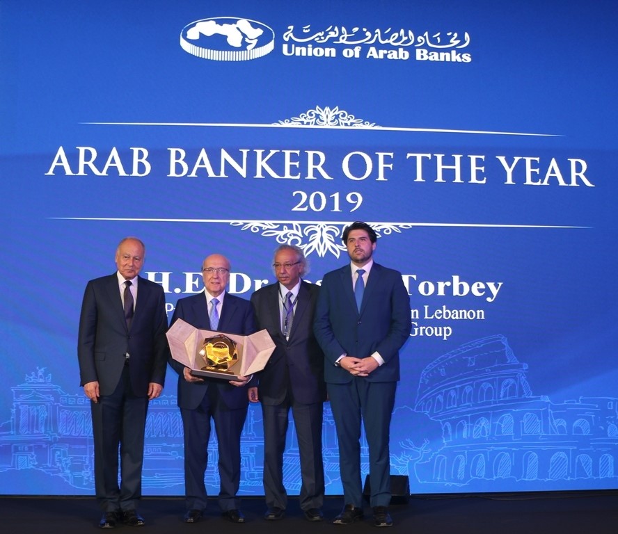 Dr. Joseph Torbey named Arab Banker of the Year for 2019