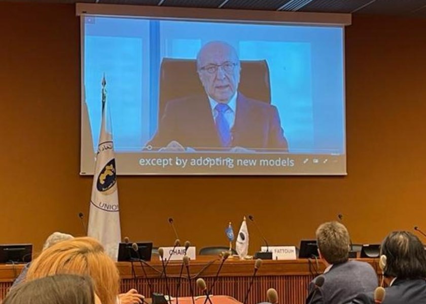 Speech of Dr. Joseph Torbey in the Financial stability and climate change, Resilient economy for better planet forum at UN Office, Geneva  on April 13th, 2022