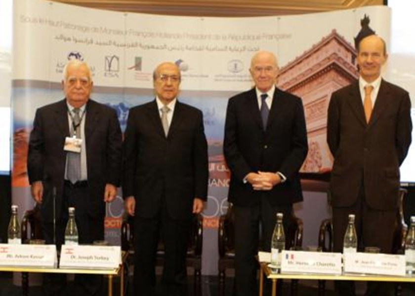 The 2nd French-Arab Banking Dialogue held in Paris under the auspices of French President Francois Holland. Dr. Joseph Torbey calls for an Arab “Marshall Plan”